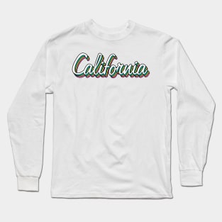 Retro California Long Sleeve T-Shirt